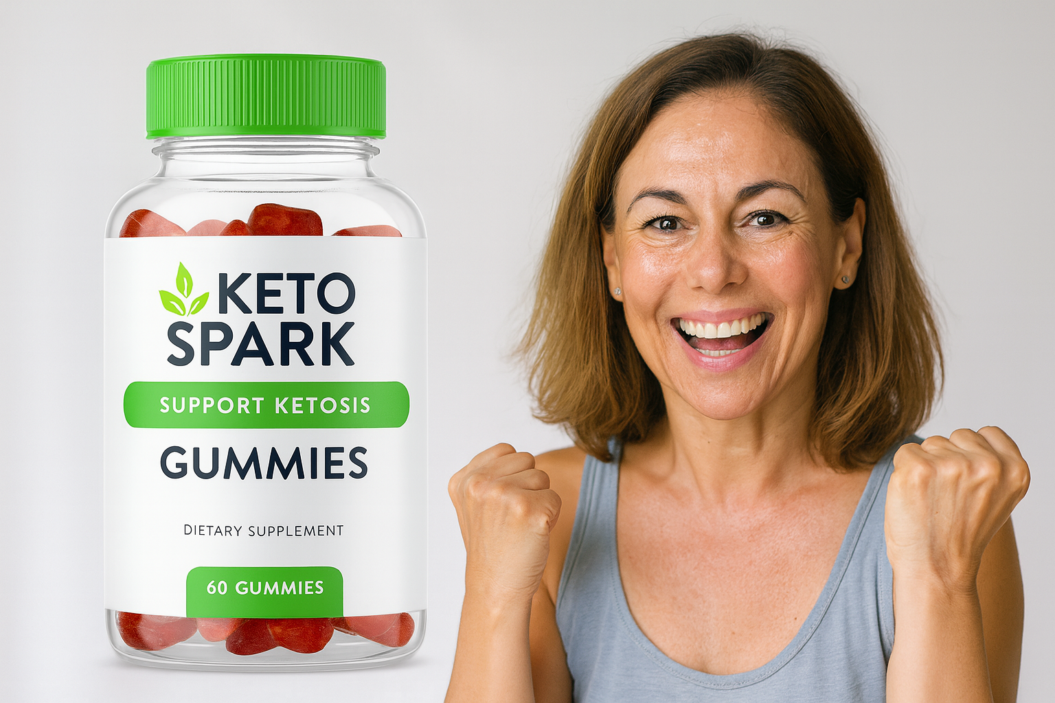 Happy customer after using Keto Spark Gummies